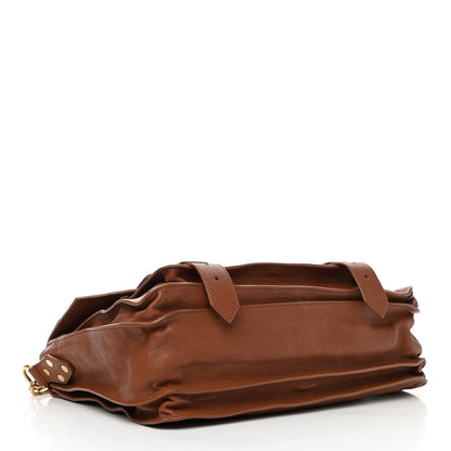 Proenza Schouler Lambskin Medium PS1 Satchel Saddle 3 of 12