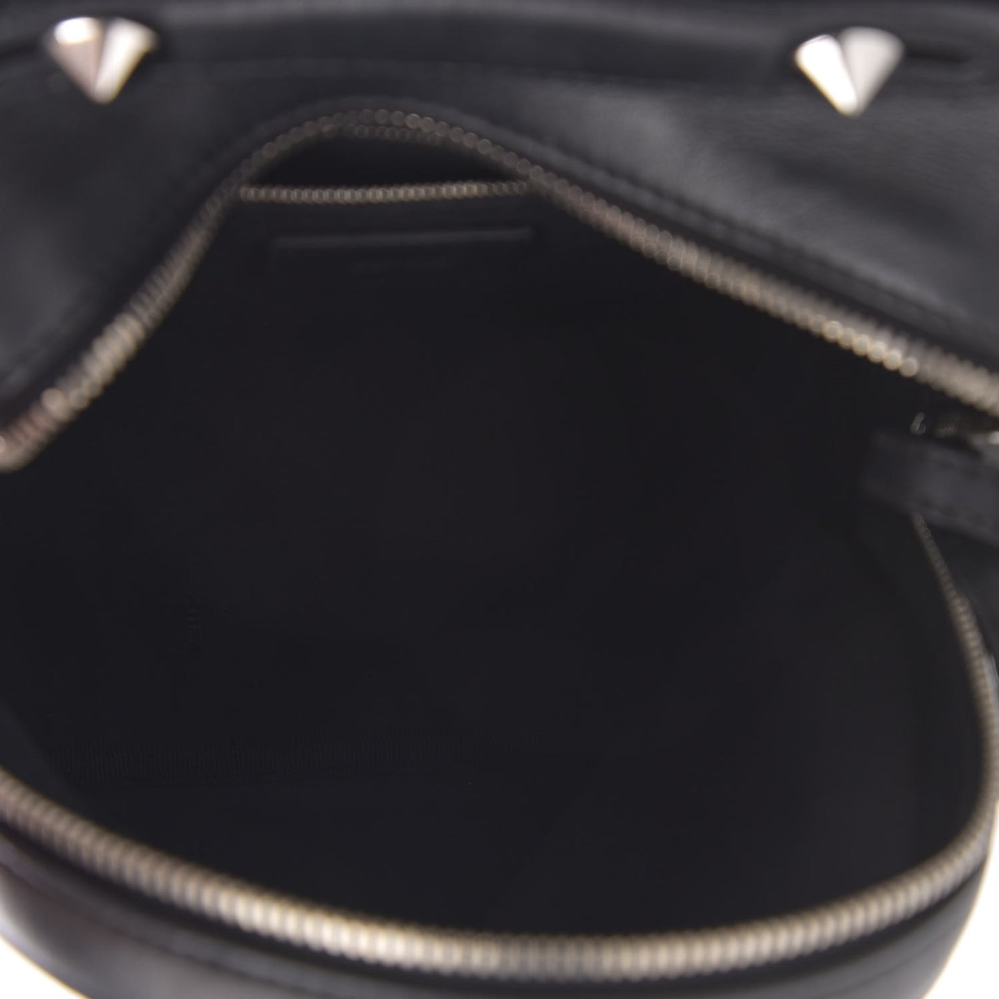 Vitello Century Fun Fair Metal Studded Mini Backpack Black Multicolor