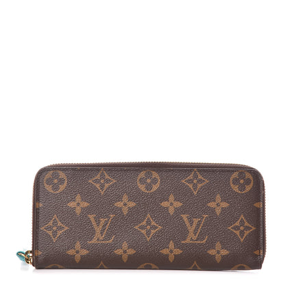 Louis Vuitton Monogram Clemence Wallet Turquoise 1 of 7