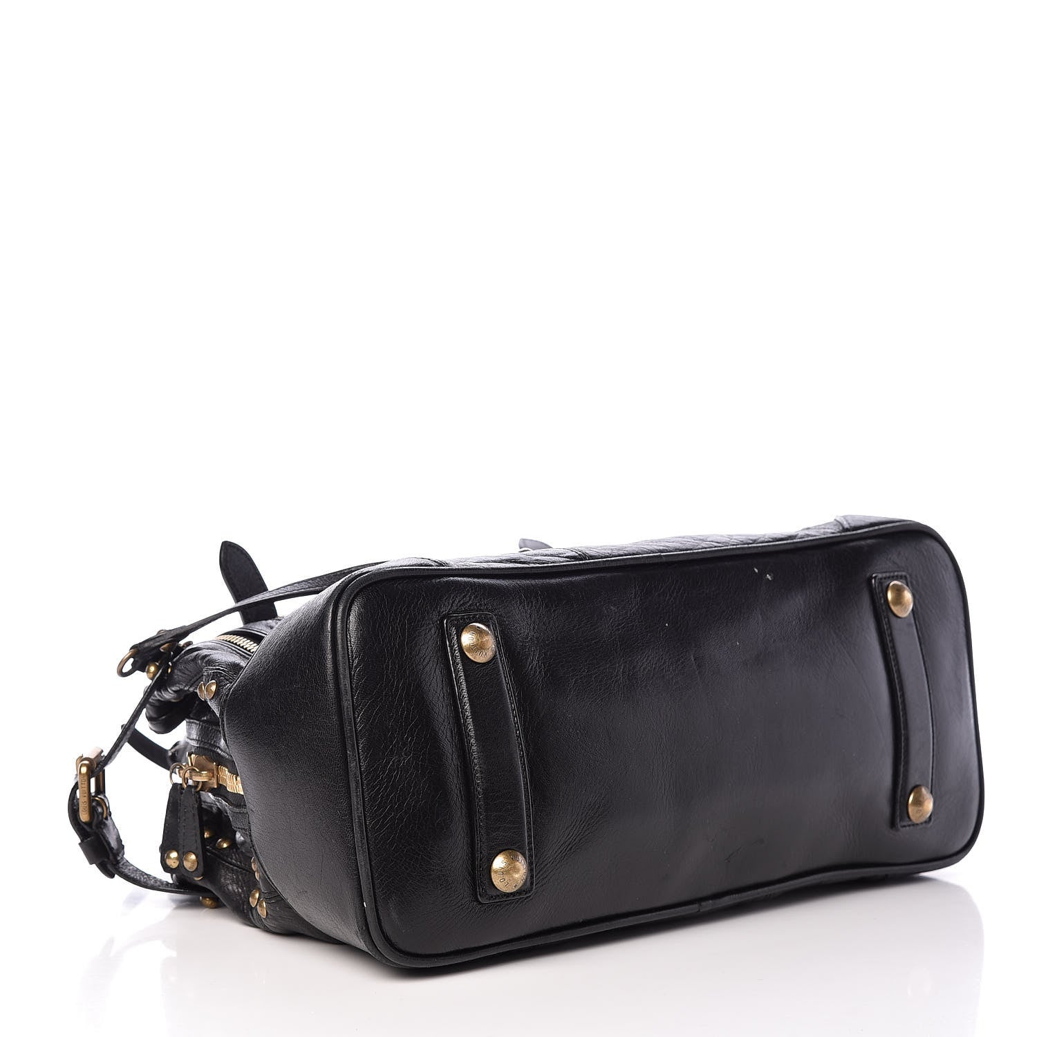 Louis Vuitton Lambskin Riveting Black 4 of 19