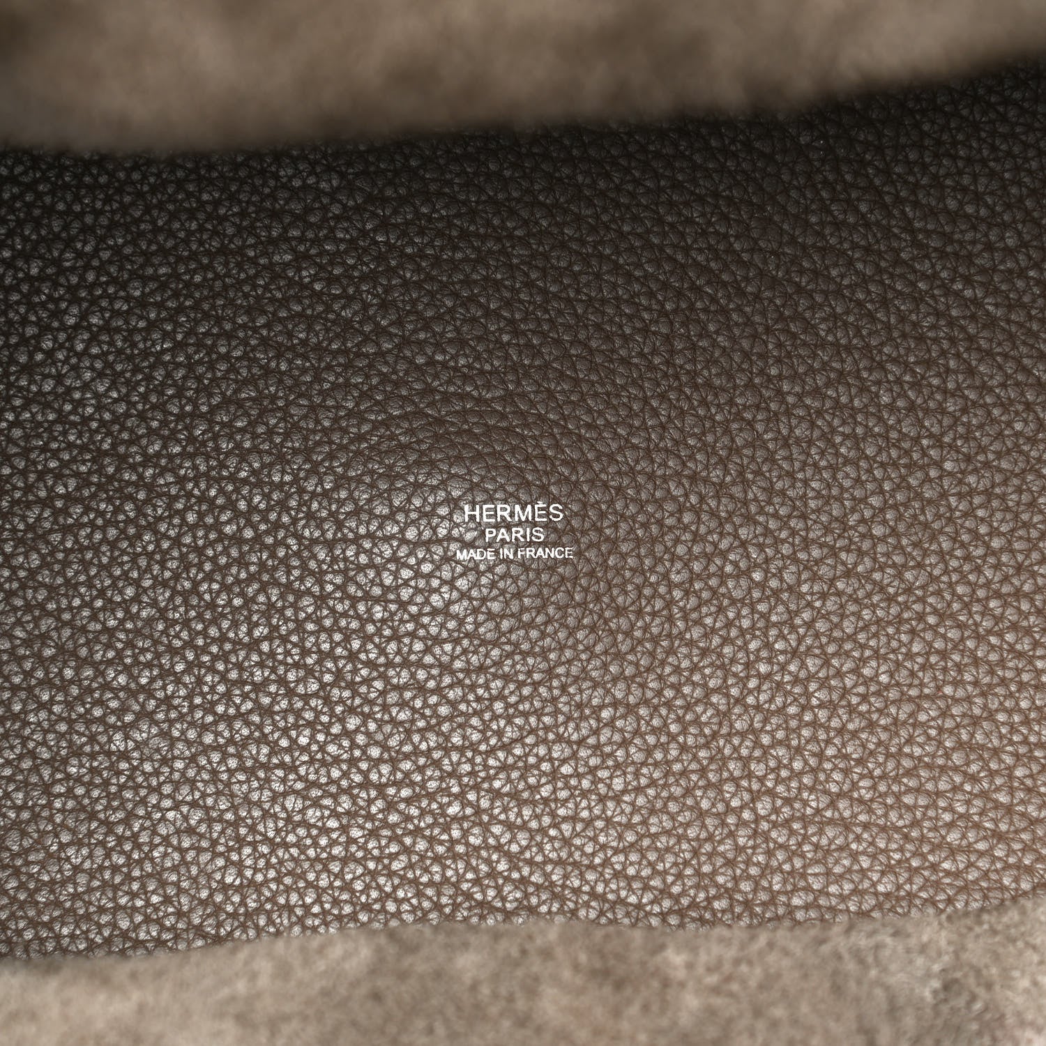 Hermes Taurillon Clemence Picotin Lock 26 GM Etoupe 6 of 14