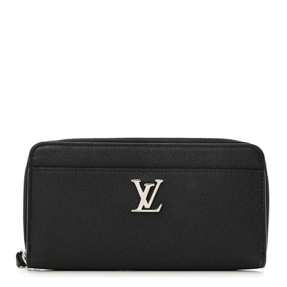 Louis Vuitton Calfskin Zippy Lockme Wallet Black 1 of 6