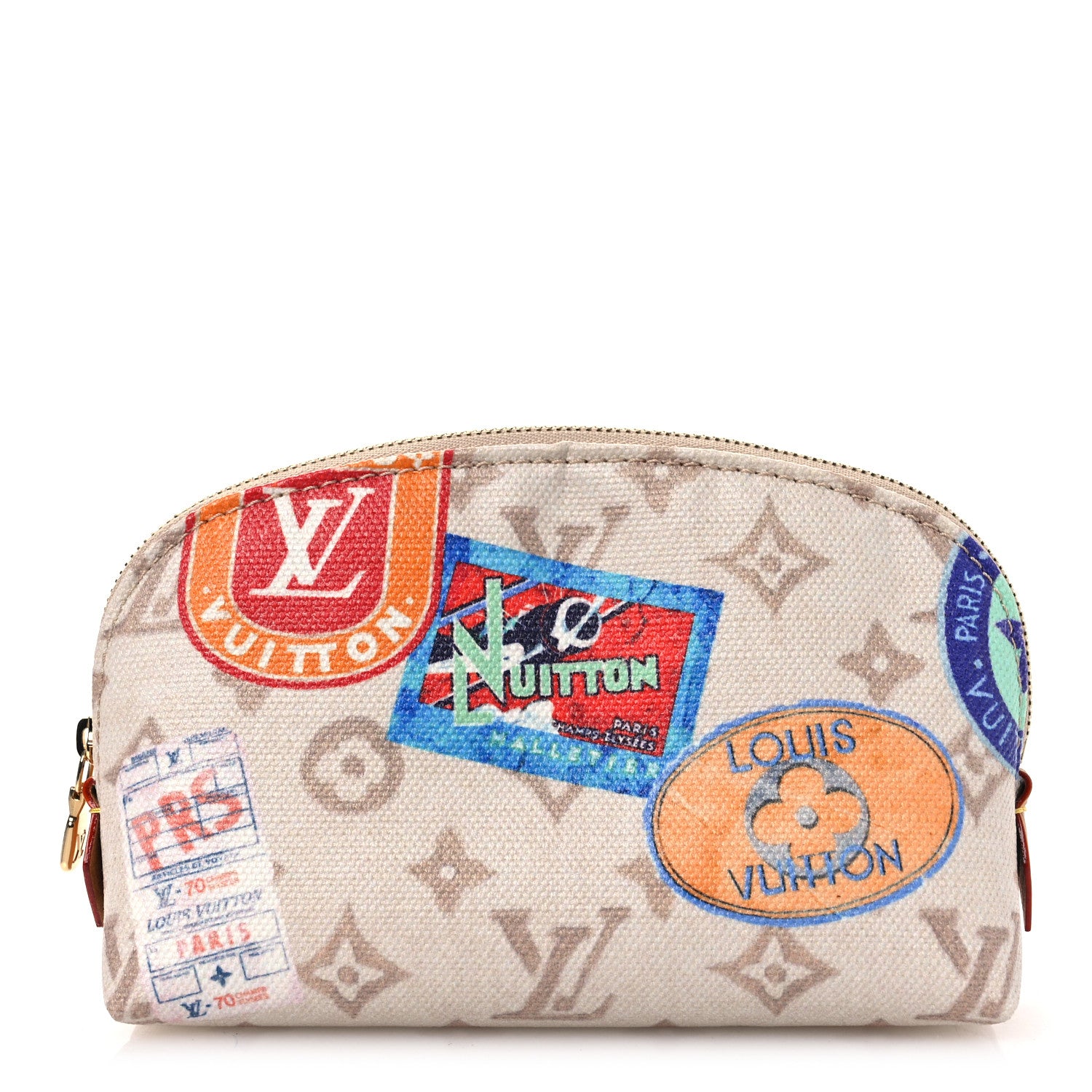 Louis Vuitton Monogram Flight Mode Cosmetic Pouch Dune 1 of 10