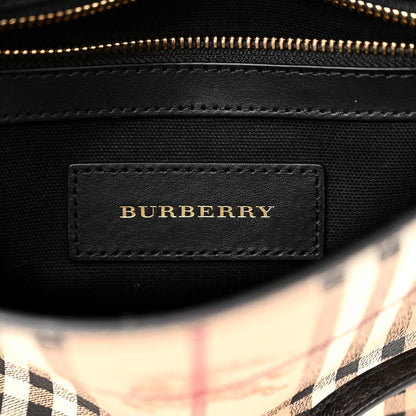 Burberry Haymarket Check Small Loxley Crossbody Black 7 of 10