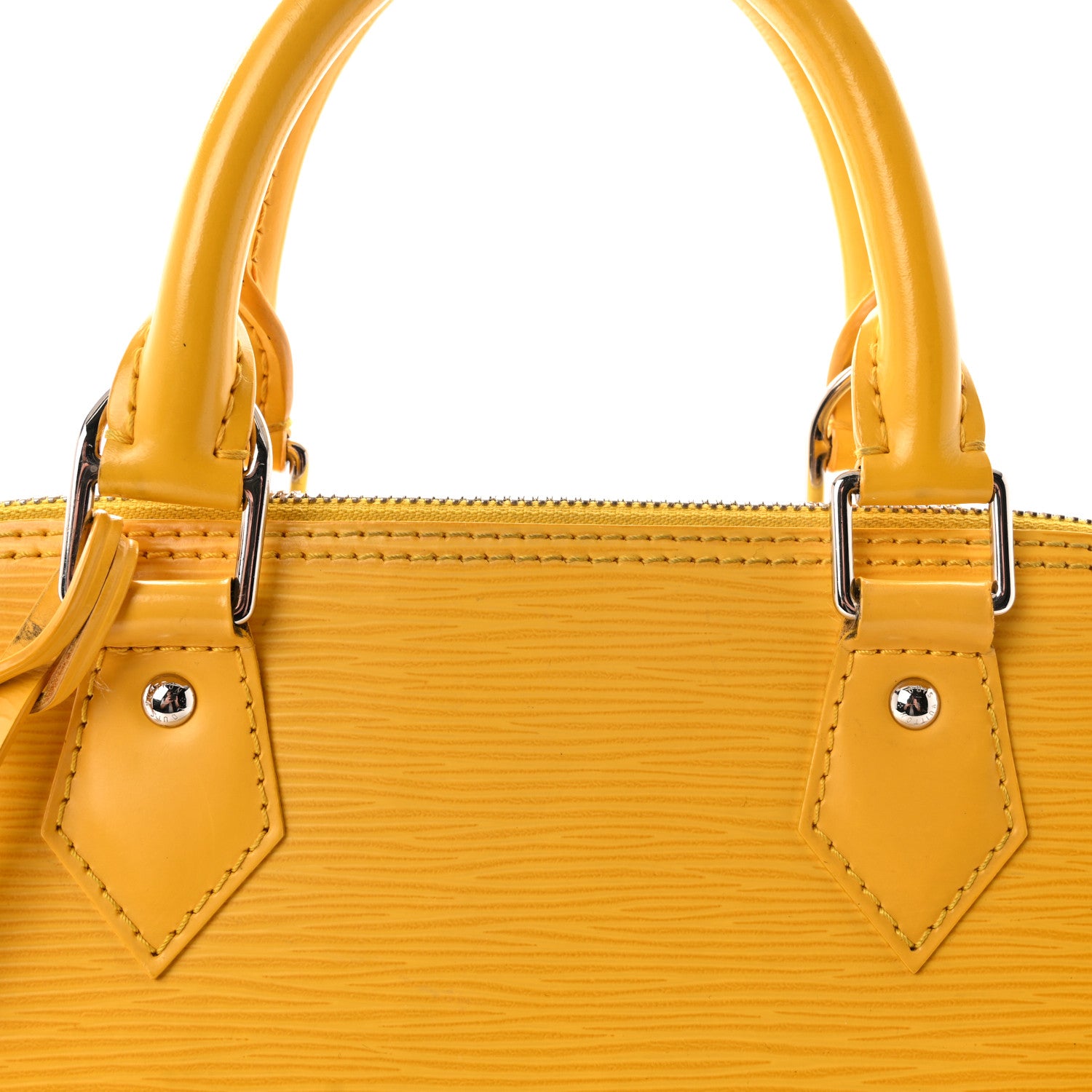 Louis Vuitton Epi Alma PM Citron 7 of 9