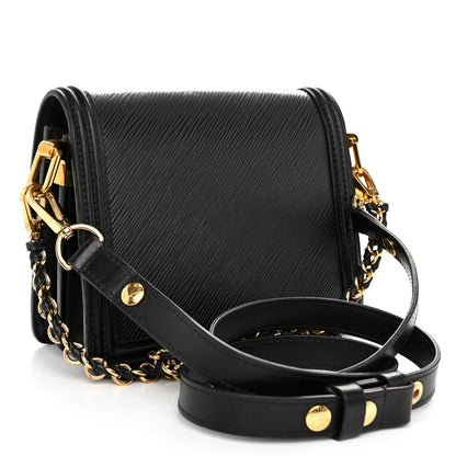 Louis Vuitton Epi Mini Dauphine Black 3 of 9
