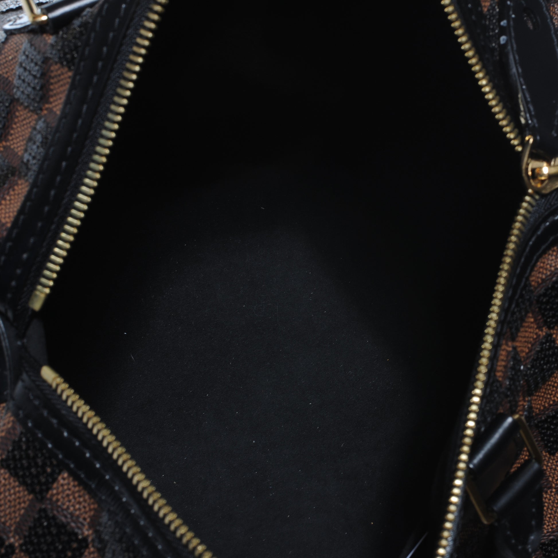 Louis Vuitton Damier Paillettes Speedy 30 Black 6 of 8