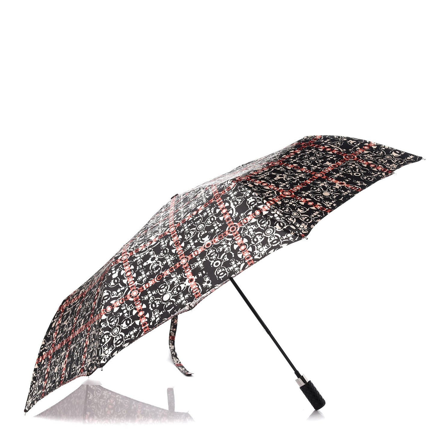 CC Umbrella with Patent Quilted Carrier Black