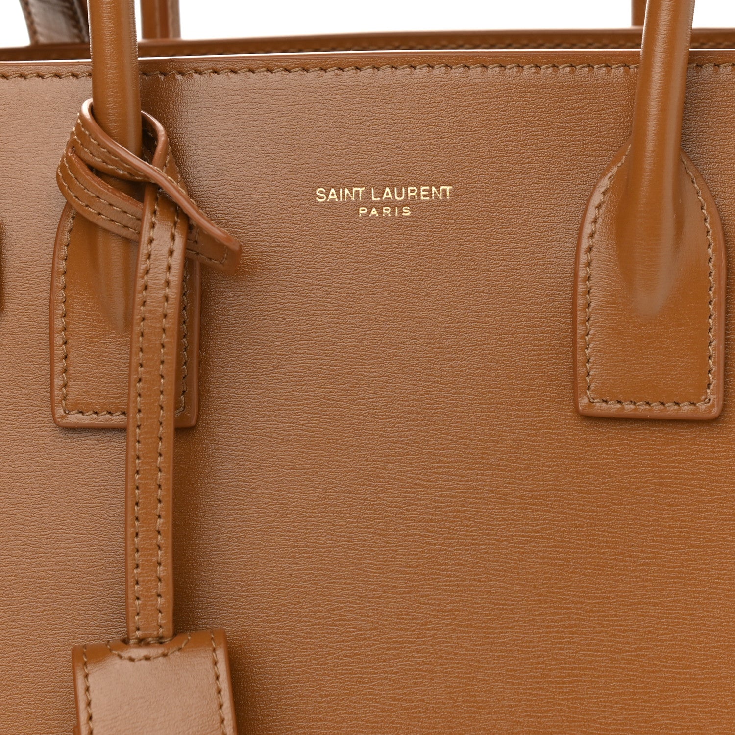 Saint Laurent Calfskin Baby Sac De Jour Natural Dark 7 of 9