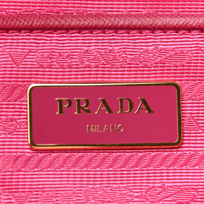 Prada Tessuto Nylon Saffiano Shopping Tote Ibisco 8 of 10