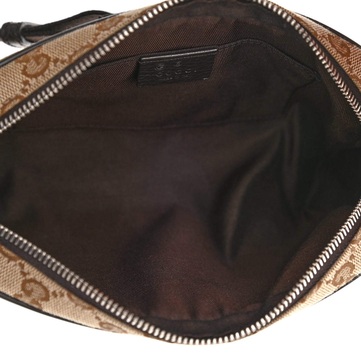 Monogram Belt Bag Dark Brown