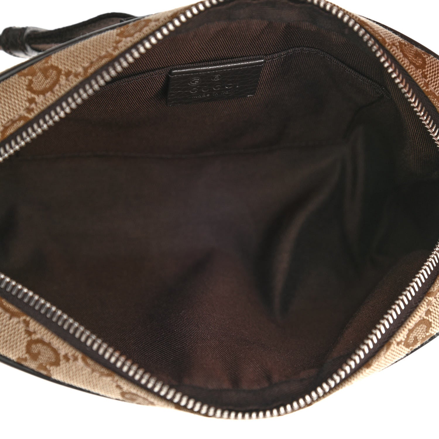 Gucci Monogram Belt Bag Dark Brown 5 of 10