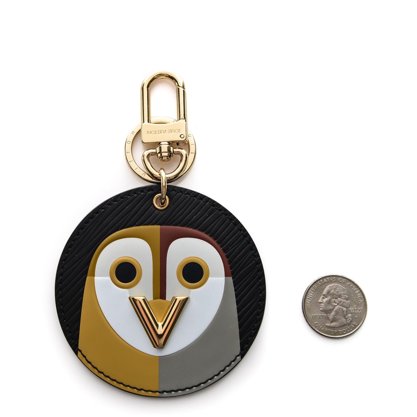 Epi Night Bird Bag Charm Black