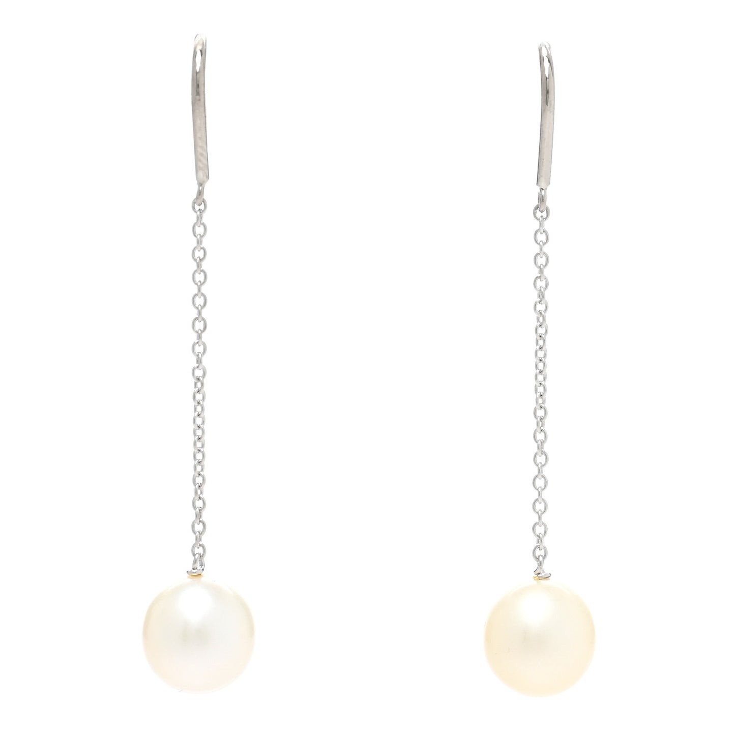 Sterling Silver Pearl 8mm Elsa Peretti Pearls By The Yard Earrings