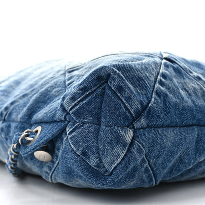 Chanel Denim Quilted Chanel 22 Backpack Blue 9 of 15