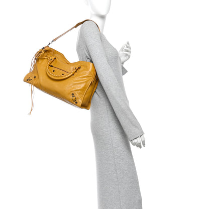 Balenciaga Agneau Classic Hardware City Jaune Moutarde 2 of 11