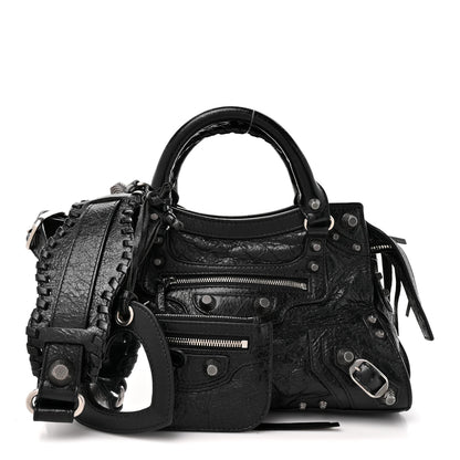 Balenciaga Agneau Arena Neo Cagole Handbag XS Black 1 of 10