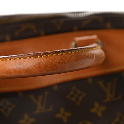 Louis Vuitton Monogram Alize 2 Compartment Luggage Travel Bag 23 of 34