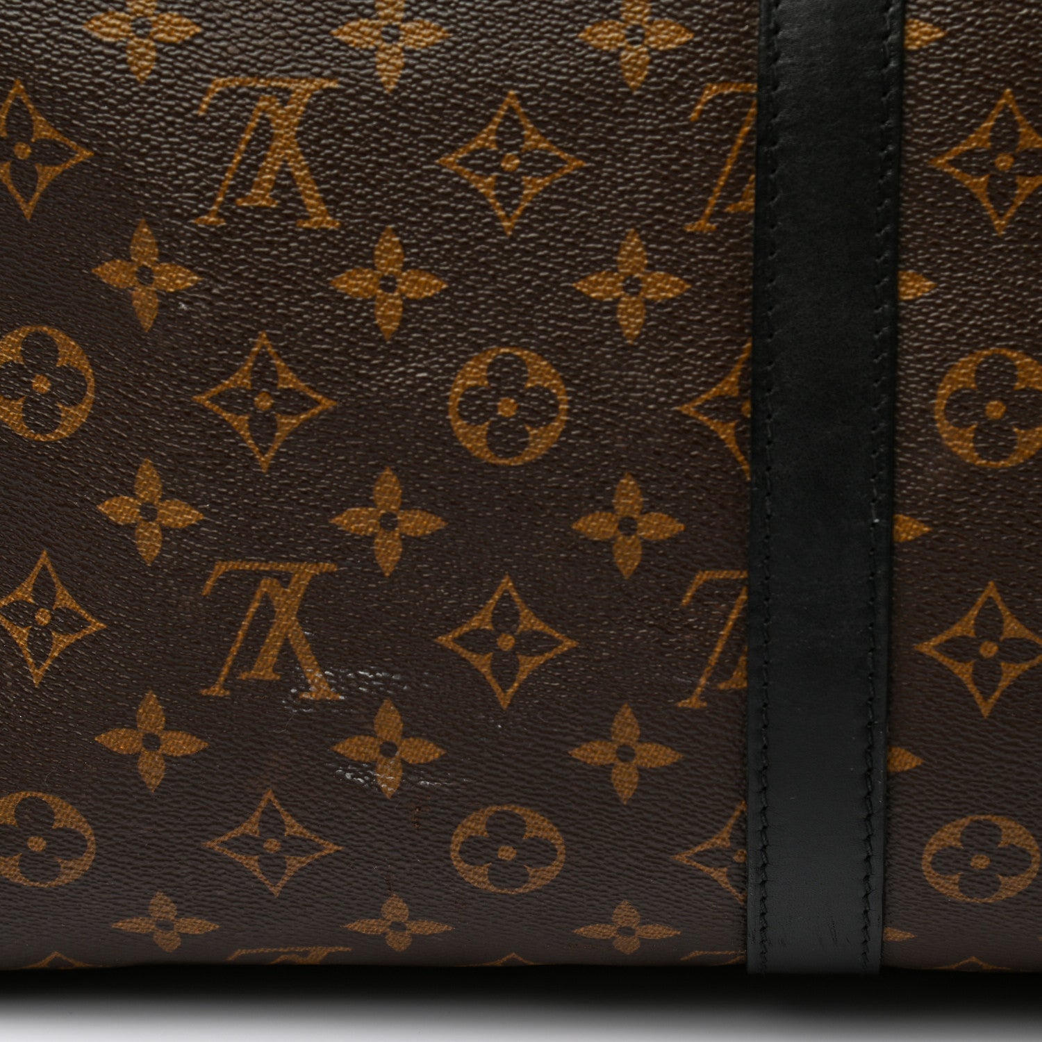 Louis Vuitton Monogram Macassar Keepall Bandouliere 55 12 of 13