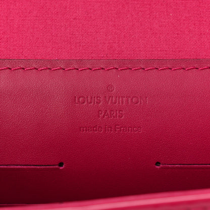 Louis Vuitton Vernis Ana Clutch Rose Indien 6 of 9
