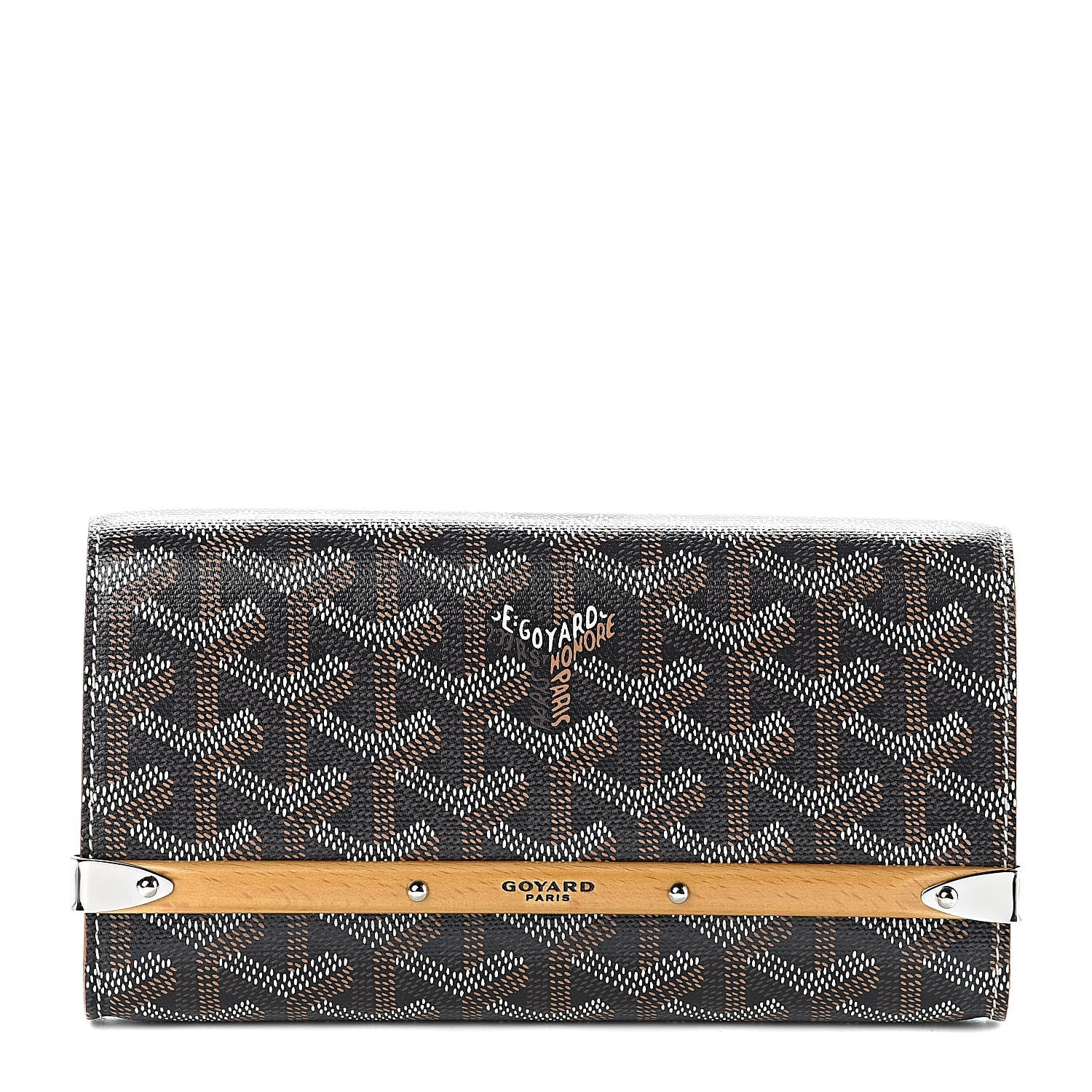Goyard Goyardine Monte Carlo Mini Phone Case Black 1 of 8