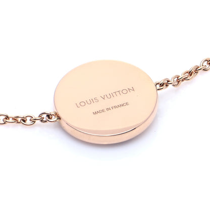 Louis Vuitton 18K Pink Gold Diamond Grey Mother of Pearl Color Blossom Sun Bracelet 5 of 6