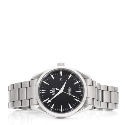 Omega Stainless Steel 42mm Seamaster Aqua Terra Co-Axial Chronometer Automatic Watch Black 2502.50.00 2 of 6