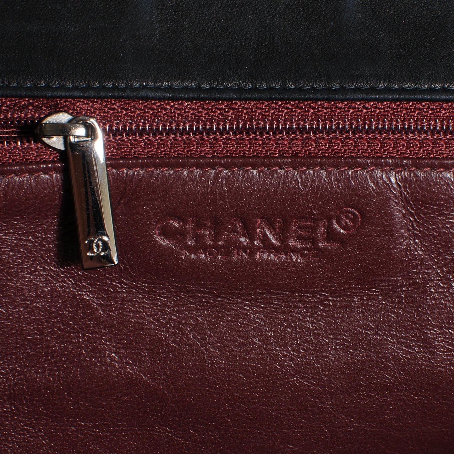 Lambskin Vertical Quilted Clutch Black
