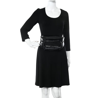 Saint Laurent SAINT LAURENT Nylon Logo Nuxx Body Belt Bag Black 2 of 9