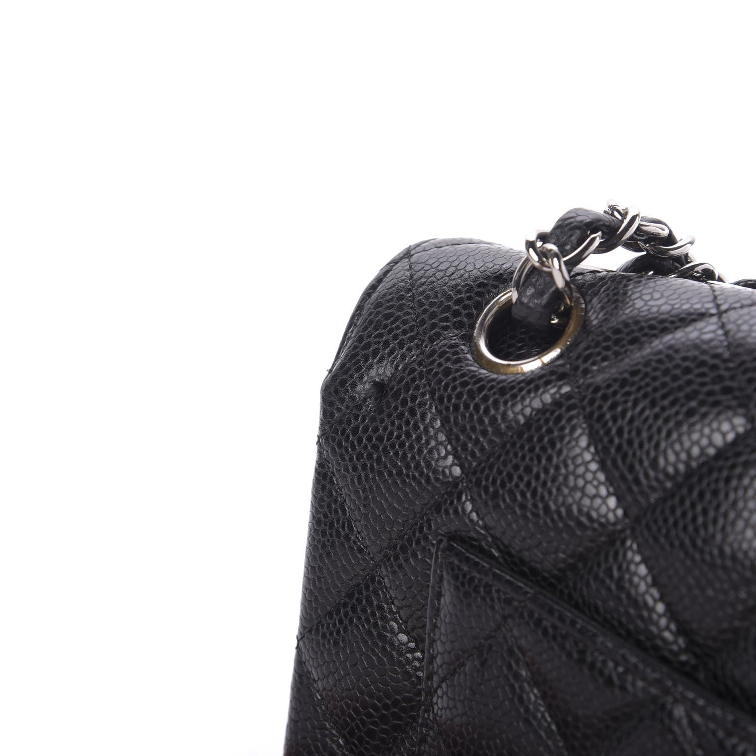 Chanel Caviar Quilted Small Double Flap Black 11 of 13