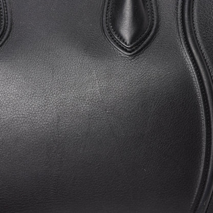 Celine Supple Calfskin Medium Phantom Luggage Black 17 of 17