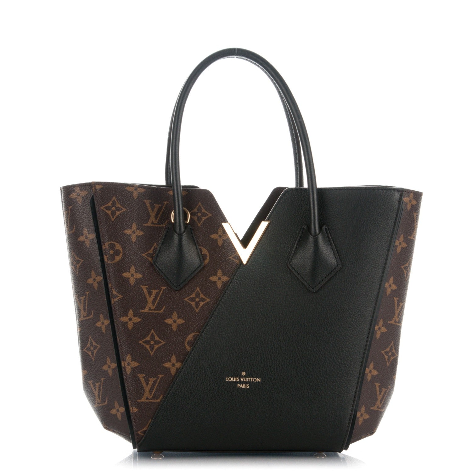 Louis Vuitton Calfskin Monogram Kimono Tote PM Black 1 of 6