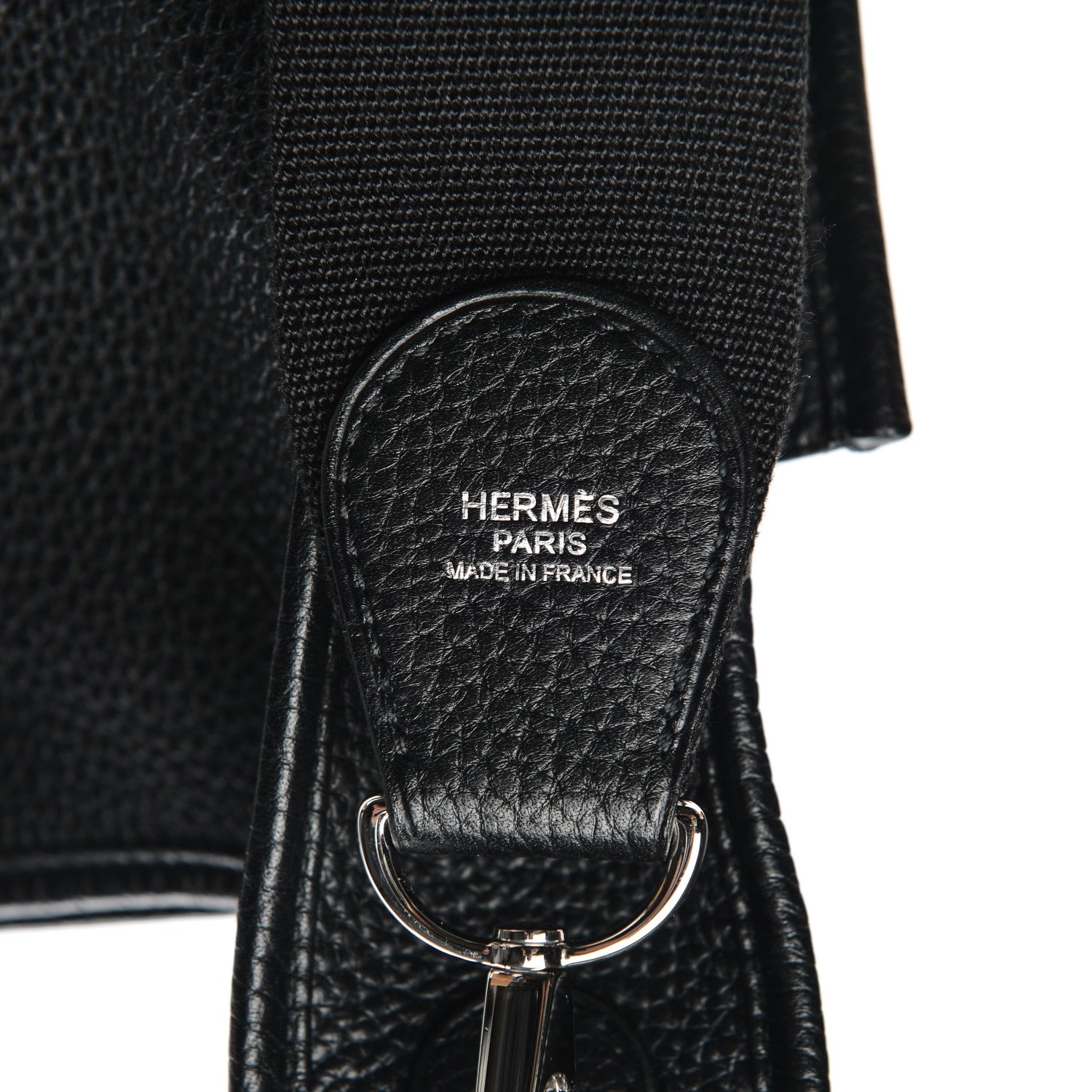 Hermes Taurillon Clemence Evelyne III PM Black 7 of 8
