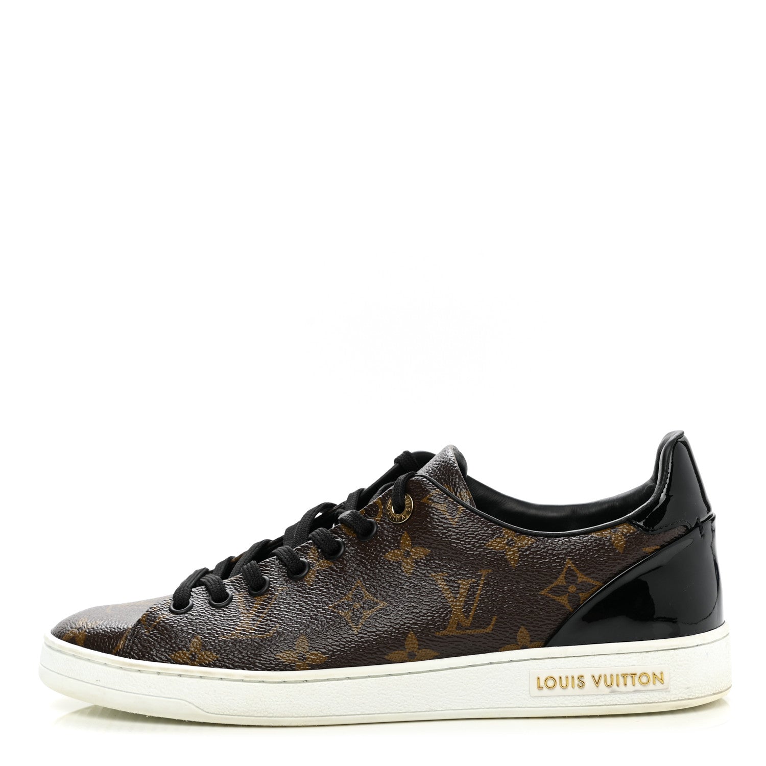 Louis Vuitton Patent Monogram Frontrow Sneakers 39 1 of 11