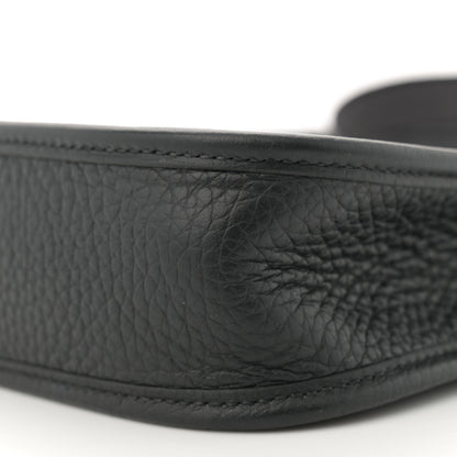 Hermes Taurillon Clemence Evelyne TPM Black Gris Meyer 10 of 11