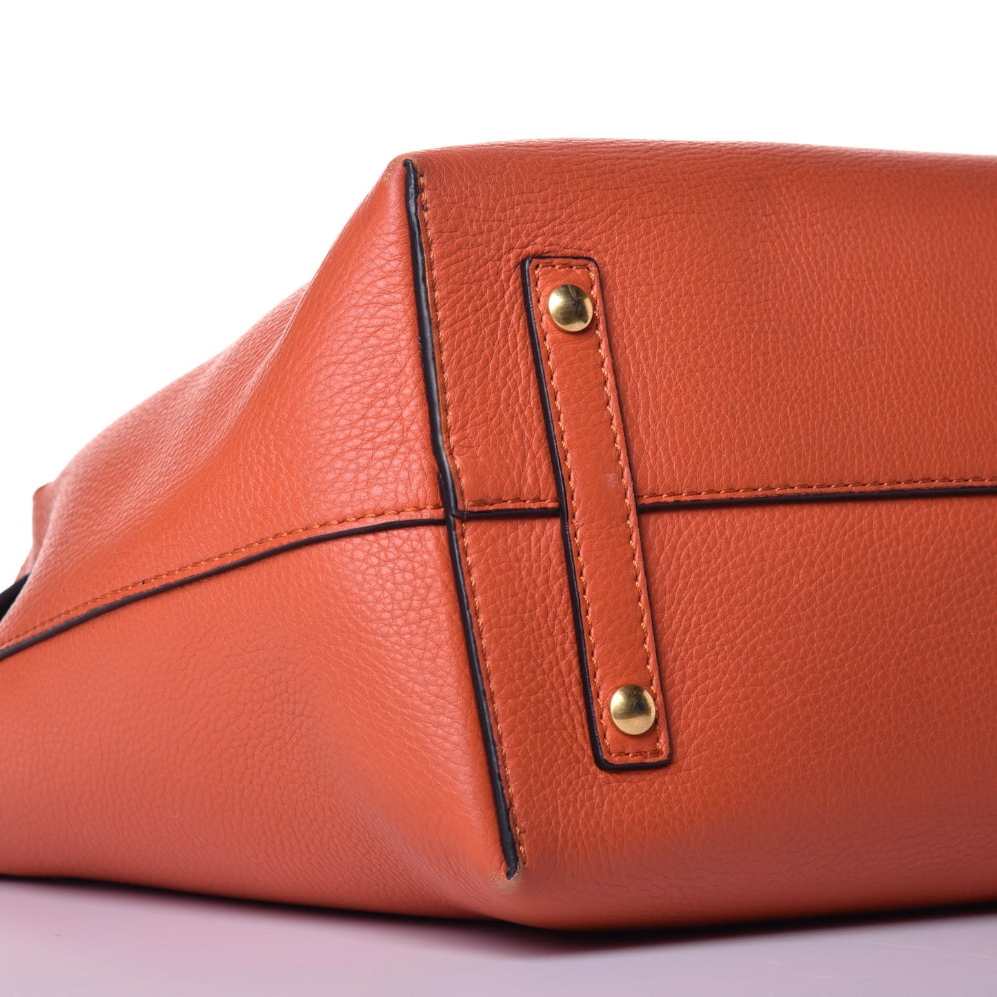 Soft Grain Calfskin Medium Belt Bag Clementine