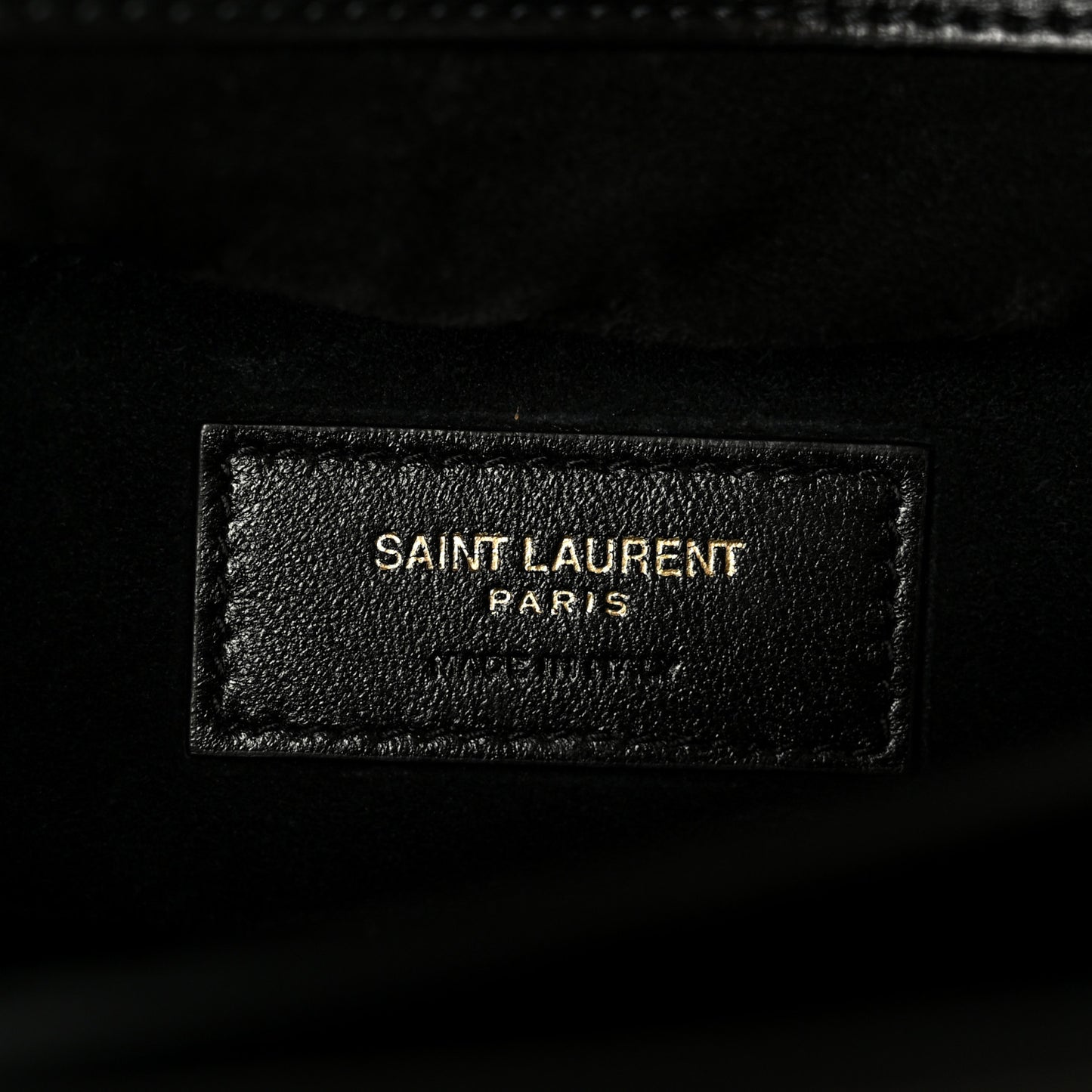 Calfskin Large Monogram Sunset Black