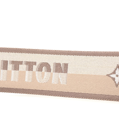 Louis Vuitton Jacquard Speedy Bandouliere 20 Shoulder Strap Beige Brown 4 of 5