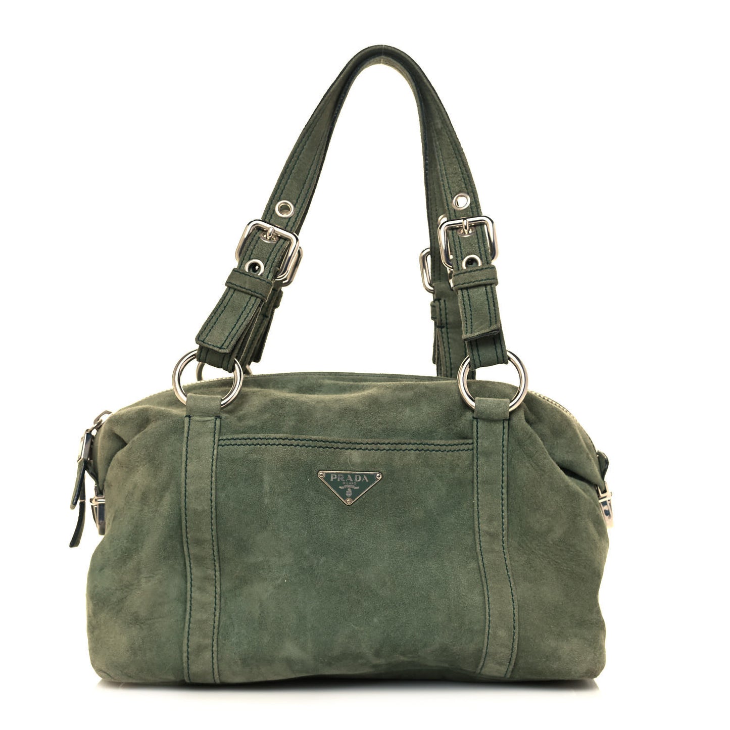 Scamosciato Shoulder Bag Agave