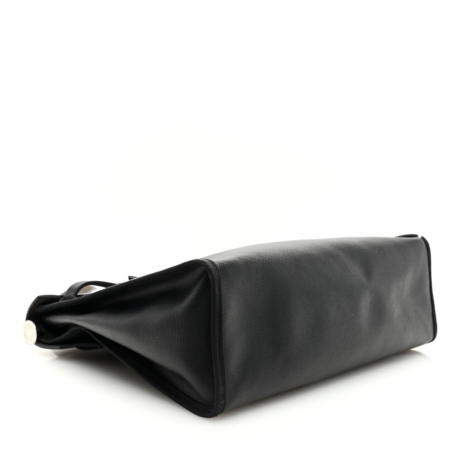 Hermes Toile H Berline Vache Hunter Herbag Zip PM 31 Black Ecru 5 of 11