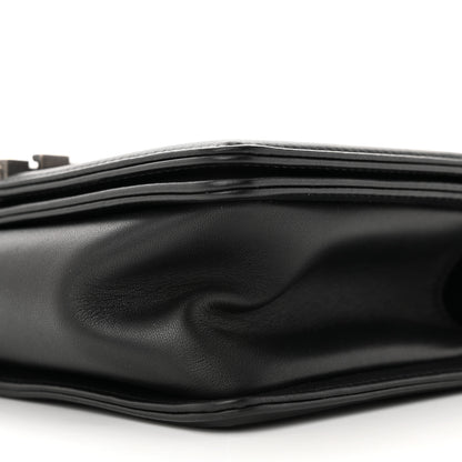 Chanel Calfskin Quilted Medium Boy Flap Black 9 of 14