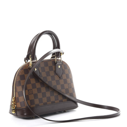 Louis Vuitton Damier Ebene Alma BB 4 of 8