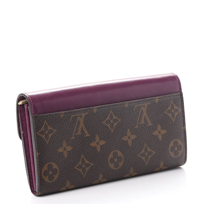 Louis Vuitton Monogram Totem Sarah Wallet Magenta 3 of 7