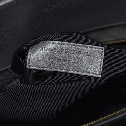 Saint Laurent Calfskin Large Sac De Jour Carryall Fog 7 of 7