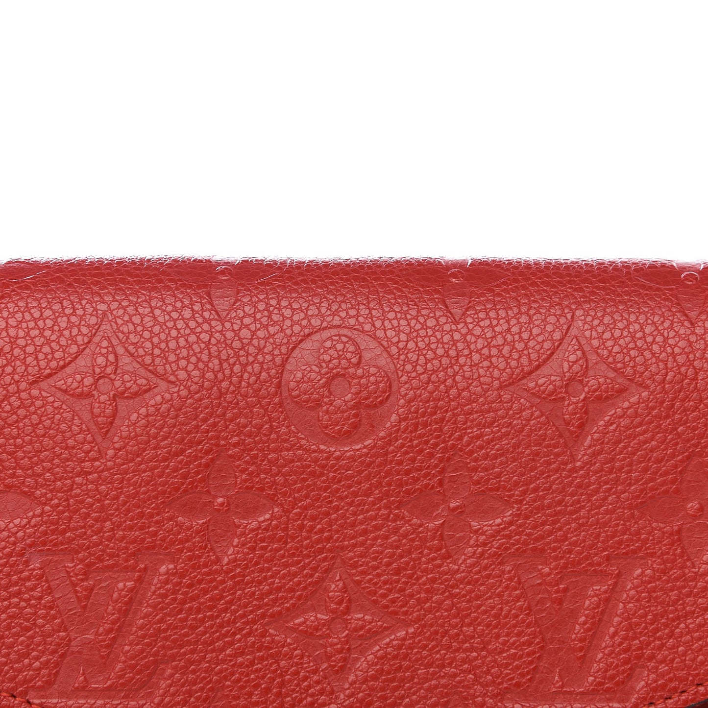 Empreinte Pochette Felicie Chain Wallet Cherry