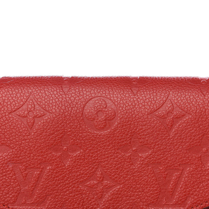 Louis Vuitton Empreinte Pochette Felicie Chain Wallet Cherry 9 of 9