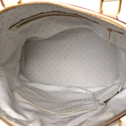 Louis Vuitton Suhali Lockit MM White 5 of 9