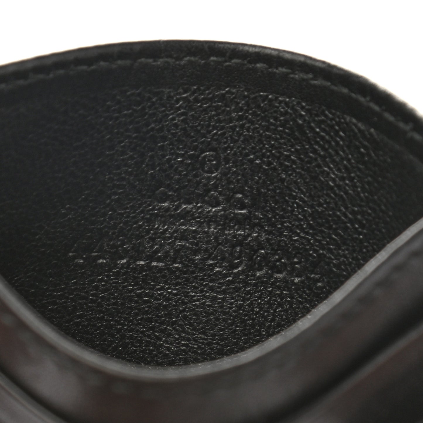Calfskin Matelasse GG Marmont Card Holder Black