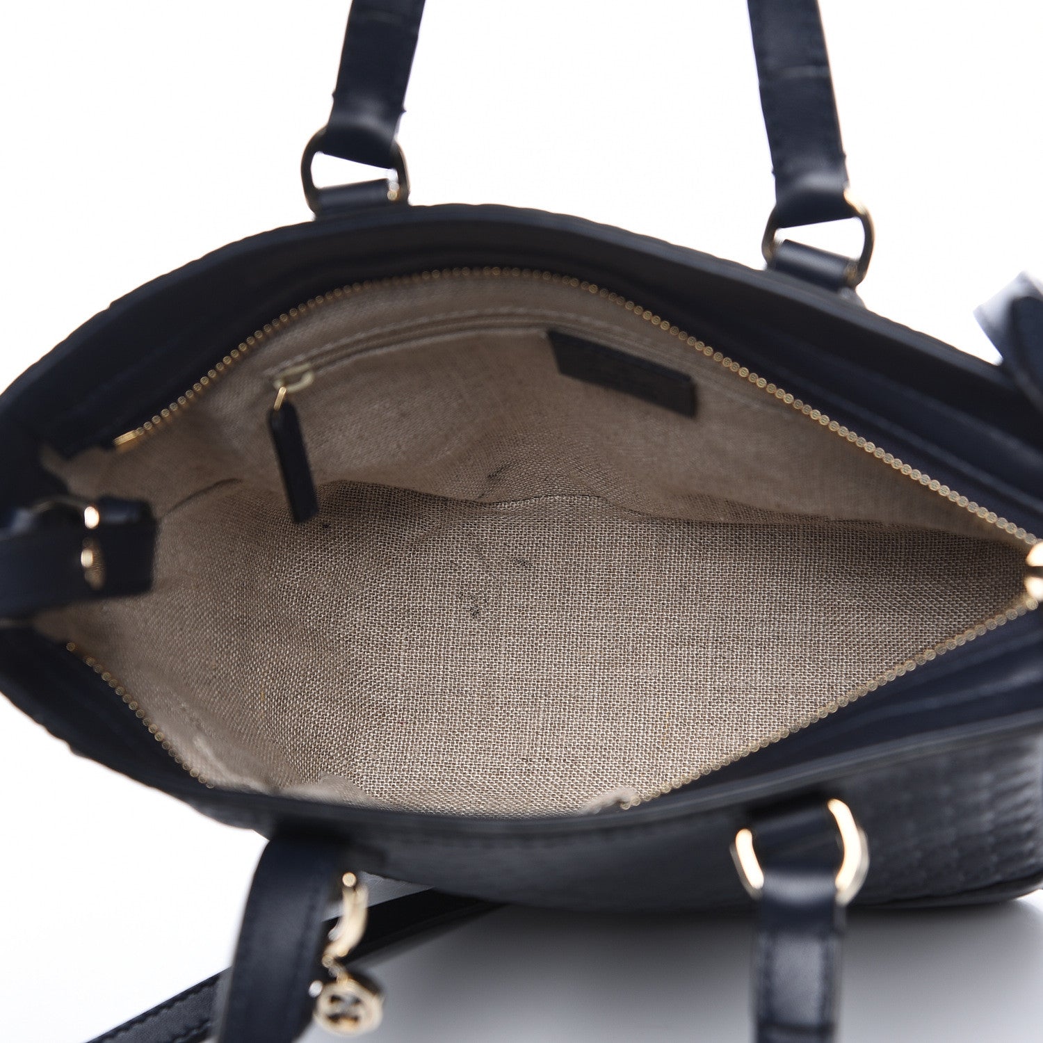 Gucci Microguccissima Small Bree Tote Navy 5 of 10