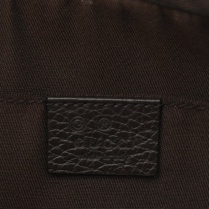 Gucci Monogram Belt Bag Dark Brown 6 of 10